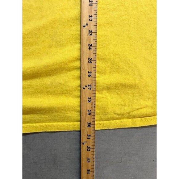 AMP Racing Club Any Means Possible Shirt Mens 2XL Yellow‎ Short Sleeve Tee Rare. - Picture 8 of 8